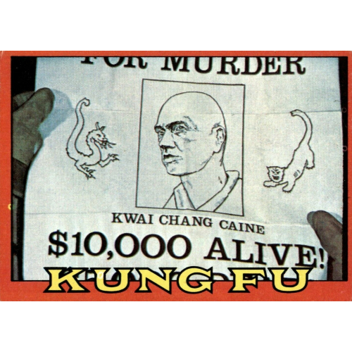 1973 Kung Fu Card #52