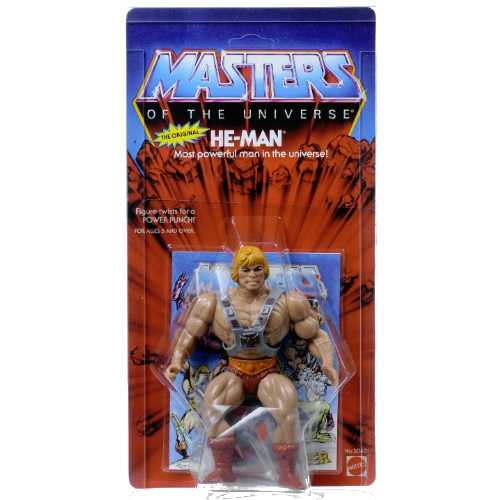 1982-1988 Mattel He-Man Masters of the 