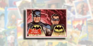1966 Topps Batman Red Bat trading card checklist