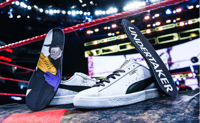 WWE: Sneaker collab with Puma, Foot 