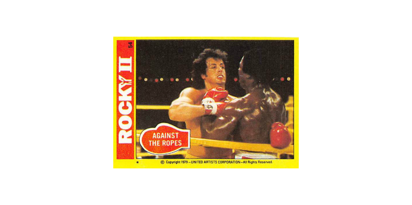1979 ROCKY II BALBOAS TRIUMPH TRADING CARD #94 PSA 10 GEM MT POP 1 VERY RARE 
