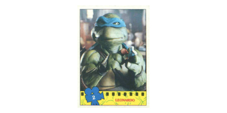 132 -popular Movie Card Set:1990 Teenage Mutant Ninja Turtles Movie Card Set 
