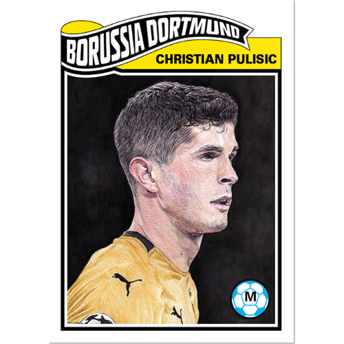Topps UCL Living Set 6 Christian Pulisic Borussia Dortmund