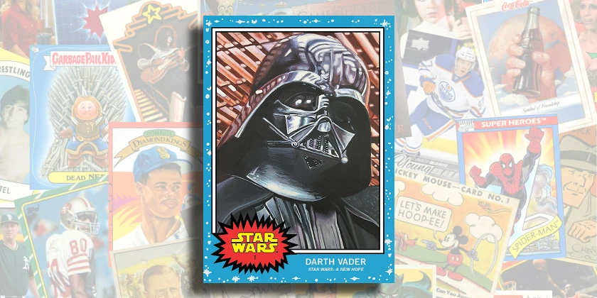 Topps Star Wars living set trading card checklist