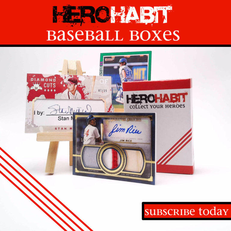 Hero Habit Baseball Box A monthly trading card subscription