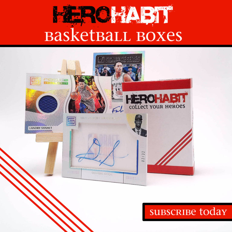 Hero Habit Basketball Box A monthly trading card subscription