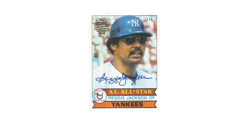 2019 Topps Archives Signature Series Retired Edition