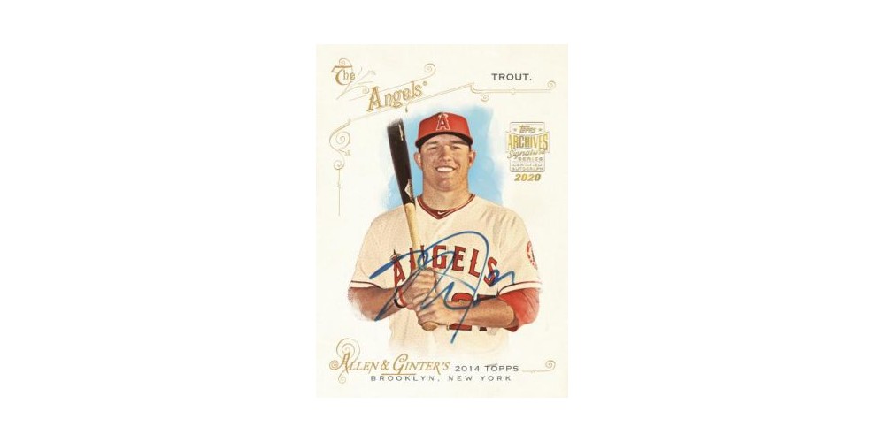 2020 Topps Archives Signature Series Active Player Edition