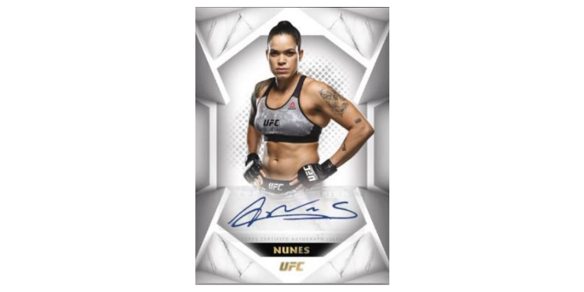 2020 Topps UFC Striking Signatures trading card checklist