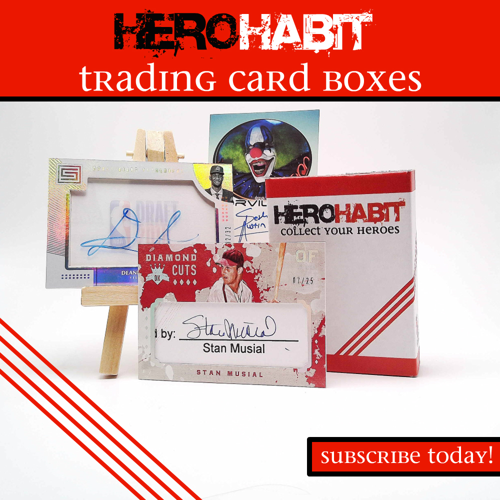 Hero Habit Trading Card Subscription Boxes Sports and pop culture cards