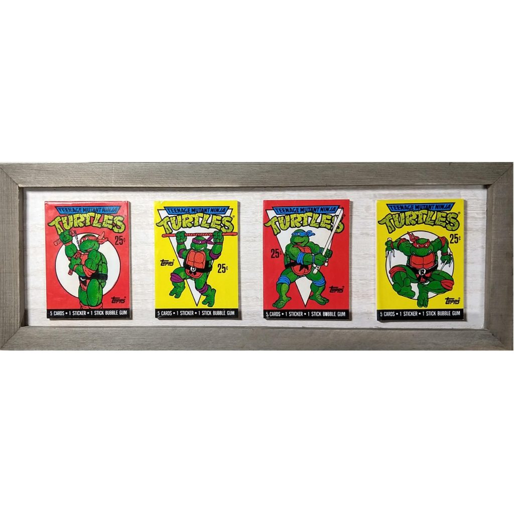 1989 Teenage Mutant Ninja Turtles trading card art