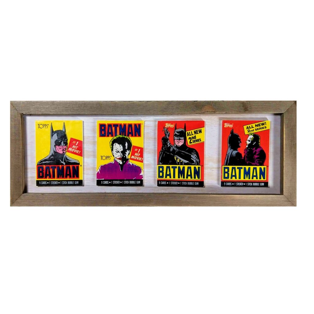 1989 Batman trading card art