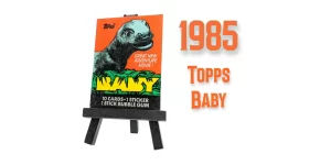 1985 Topps Baby trading card wax pack art