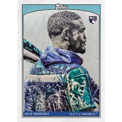 Lauren Taylor x Topps - Artist Autographed Bobby Witt Jr. RC Base Card