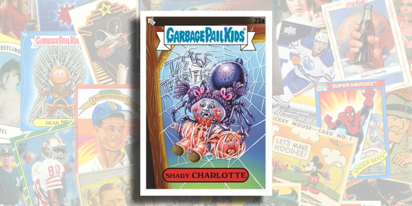 2022 Topps Garbage Pail Kids Book Worms trading card checklist