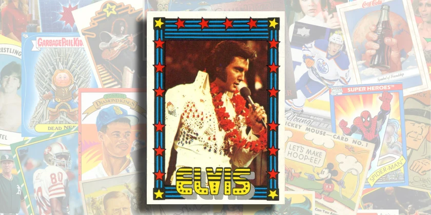 1978 Monty Gum Elvis Presley trading card checklist