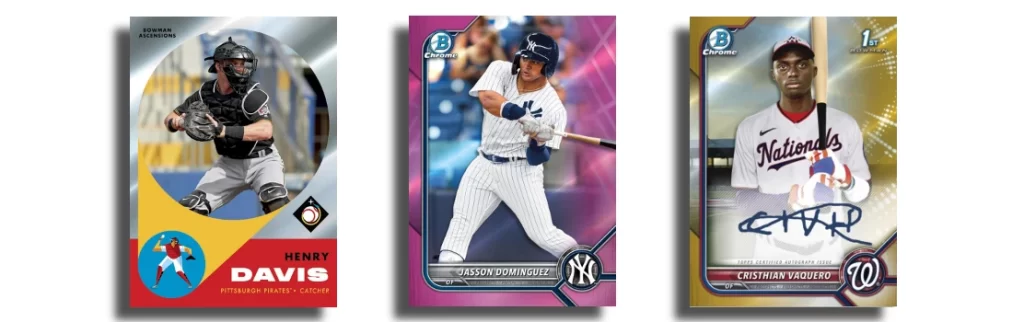 2023 Bowman Chrome Hobby Baseball Checklist