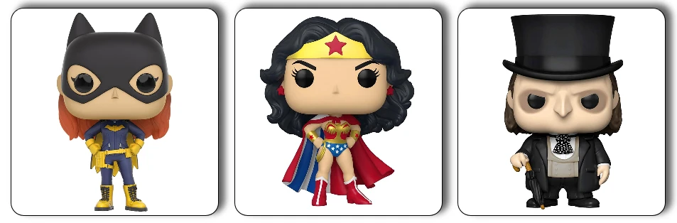 Funko Pop Wonder Woman Figures Checklist, Exclusives List, Gallery