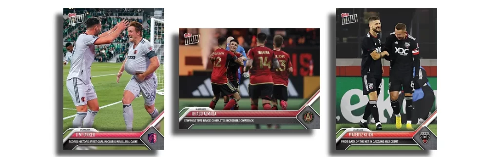 2023 Topps Now MLS 66 KEI KAMARA CHICAGO FIRE FC RED /10