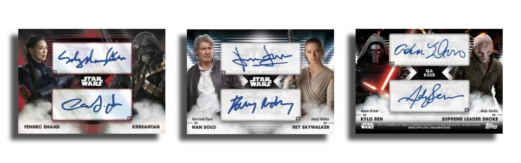 2023 Topps Star Wars Signature Series Checklist - Hero Habit