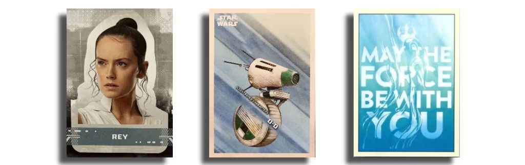 2019 Topps Star Wars The Rise of Skywalker Checklist, Series 1 Box