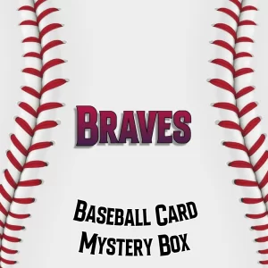Atlanta Braves baseball card mystery box