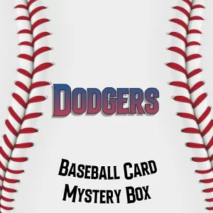Los Angeles Dodgers baseball card mystery box