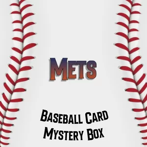 New York Mets baseball card mystery box