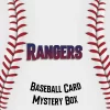 Texas Rangers baseball card mystery box