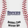 Colorado Rockies baseball card mystery box