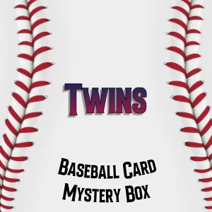 Minnesota Twins baseball card mystery box