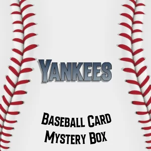 New York Yankees baseball card mystery box