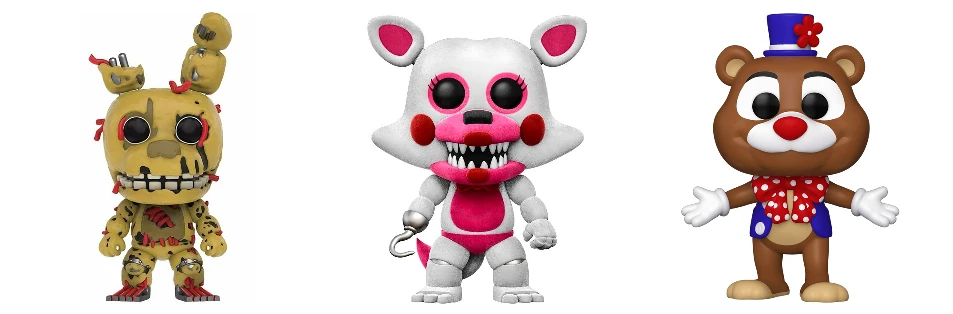 FIVE NIGHTS AT FREDDY'S-Funko Pop! Games: FNAF The Twisted Ones