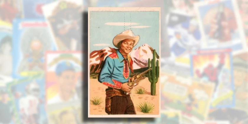 1953 Post Roy Rogers trading card checklist