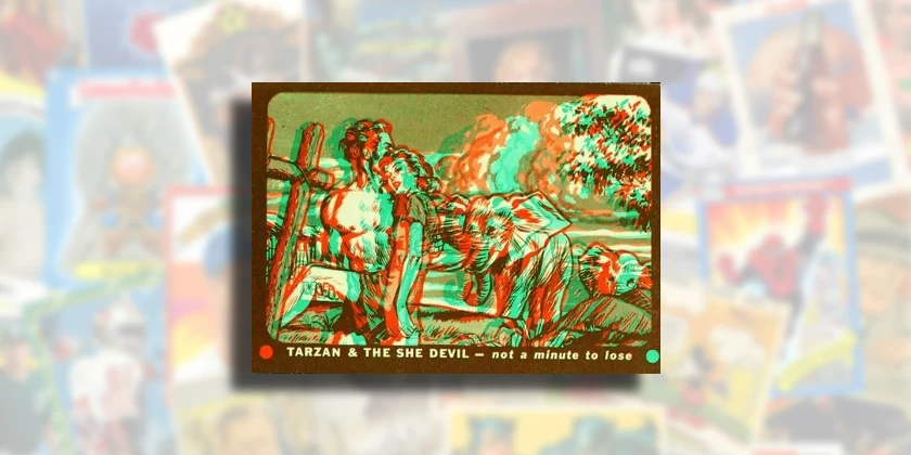 1953 Topps Tarzan and the She Devil trading card checklist