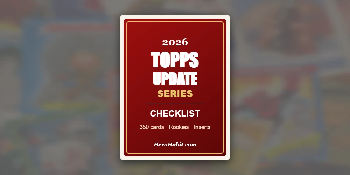 2026 Topps Update Series checklist