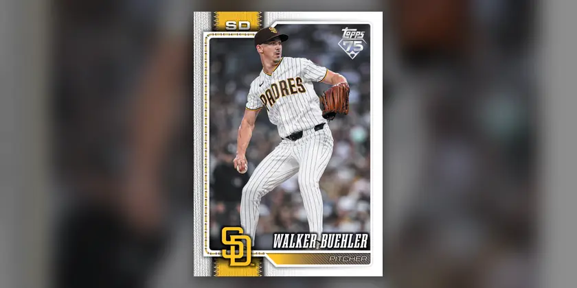 2026 Topps Update Series Walker Buehler card US213