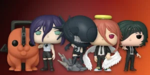 Funko Pop Chainsaw Man figures Pochita, Reze, Bomb, Angel Devil and Himeno